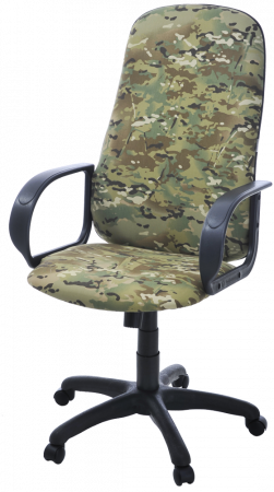 Кресло для руководителя Биг (Фабрикант) смесовая камуфляж