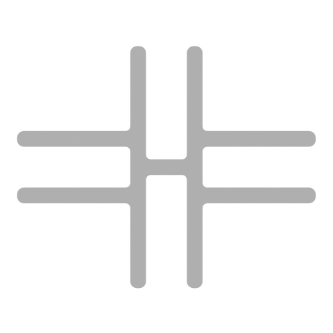 Комплект соединителей Х-образных (2шт.) R-line 132x107x5