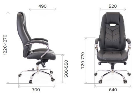 Кресло для руководителя Everprof Drift M (Дрифт М) кожа